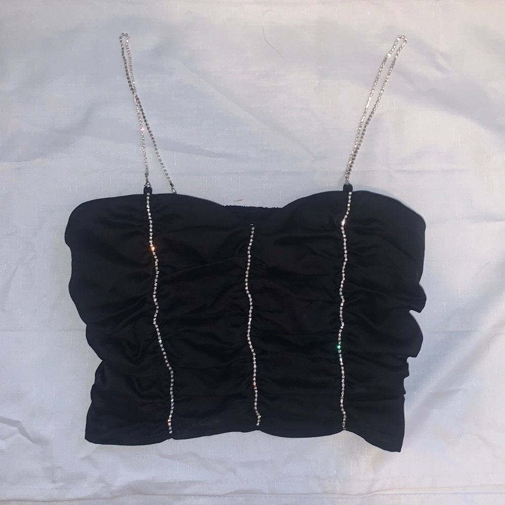 Nasty Gal rhinestone camisole